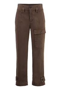 Globo stretch cotton cargo trousers